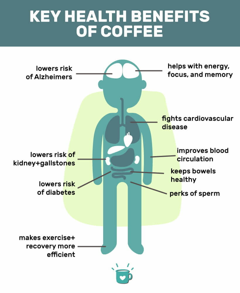 10 Health Benefits Of Coffee: Scientifically Proven Pros – Royalty  Specialty Coffees